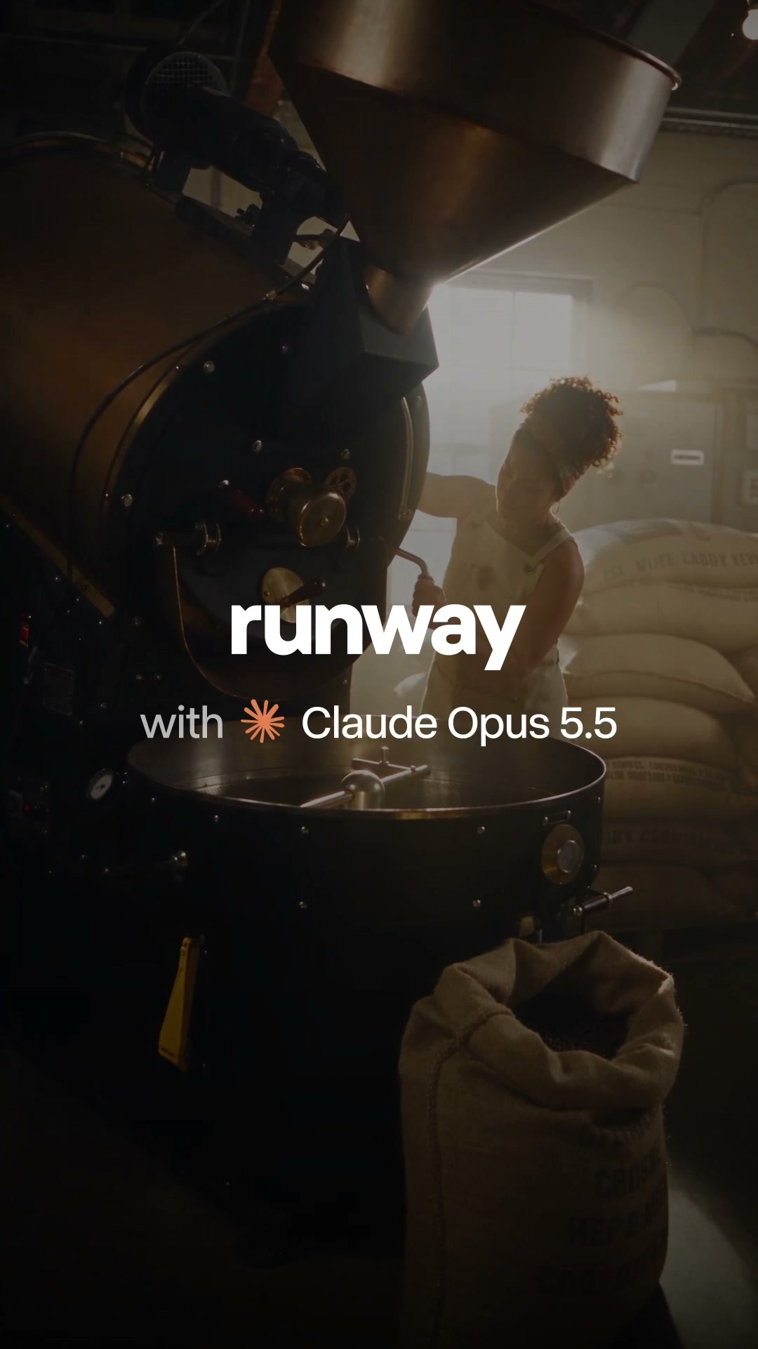 Anúncio de Runway