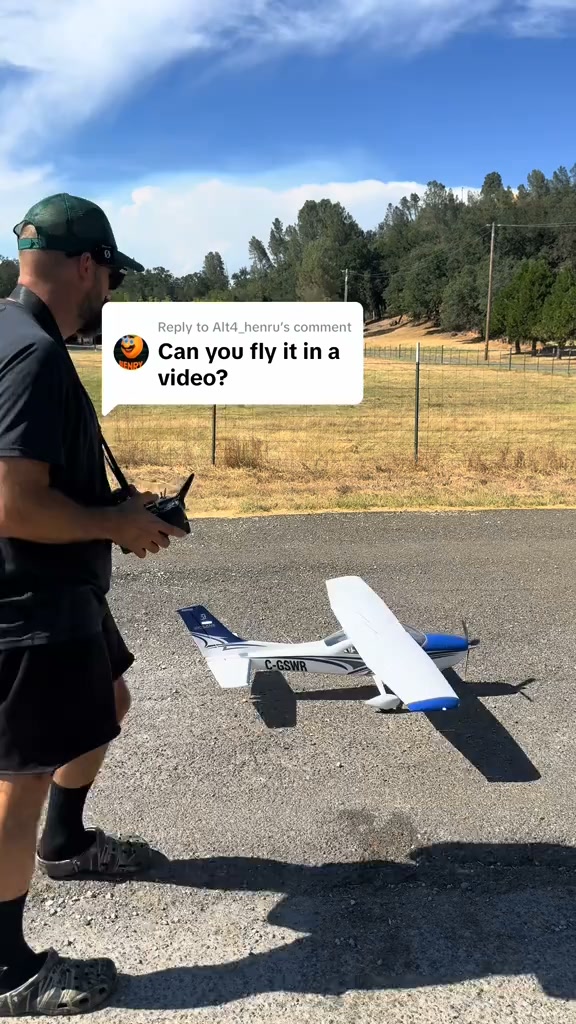 Fly the Classic 1500mm Cessna 182! Scale RC Aviation