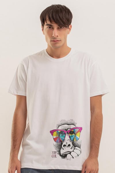 Μη το χάσεις! | Stay Cool, T-Shirt σε λευκό χρώμα