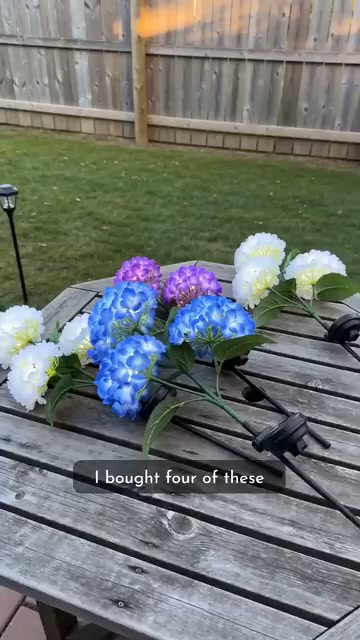 Hot Sale-59% OFFOutdoor Solar Hydrangea Flower Lights