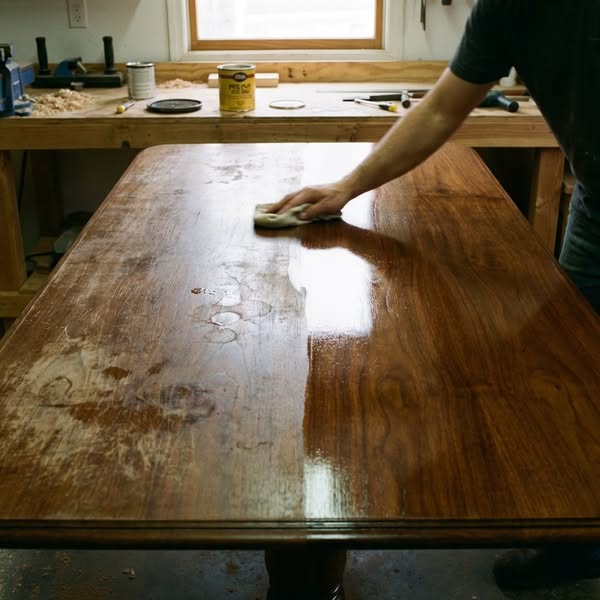 Try THIS for scratches on wood