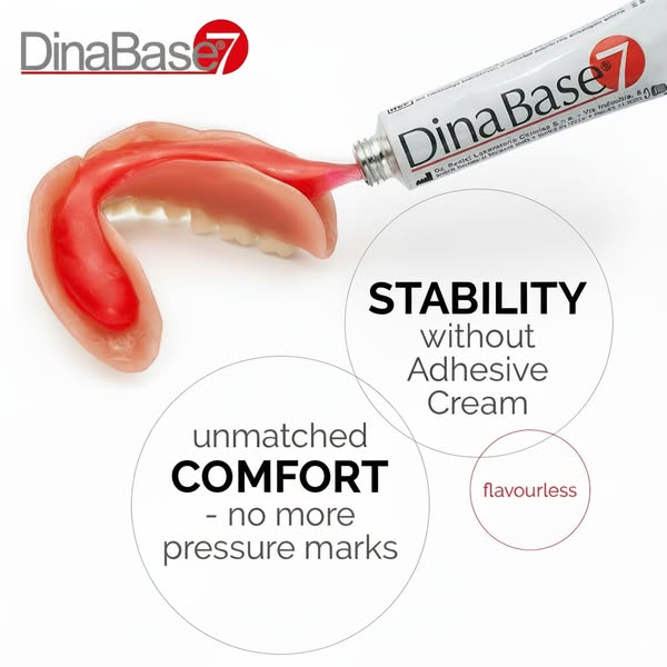 Unmatched Stability. Maximum Comfort. No Adhesive Cream.