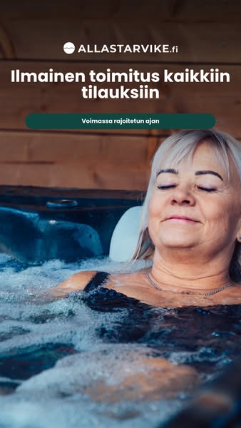 Ilmainen toimitus kaikkiin tilauksiin