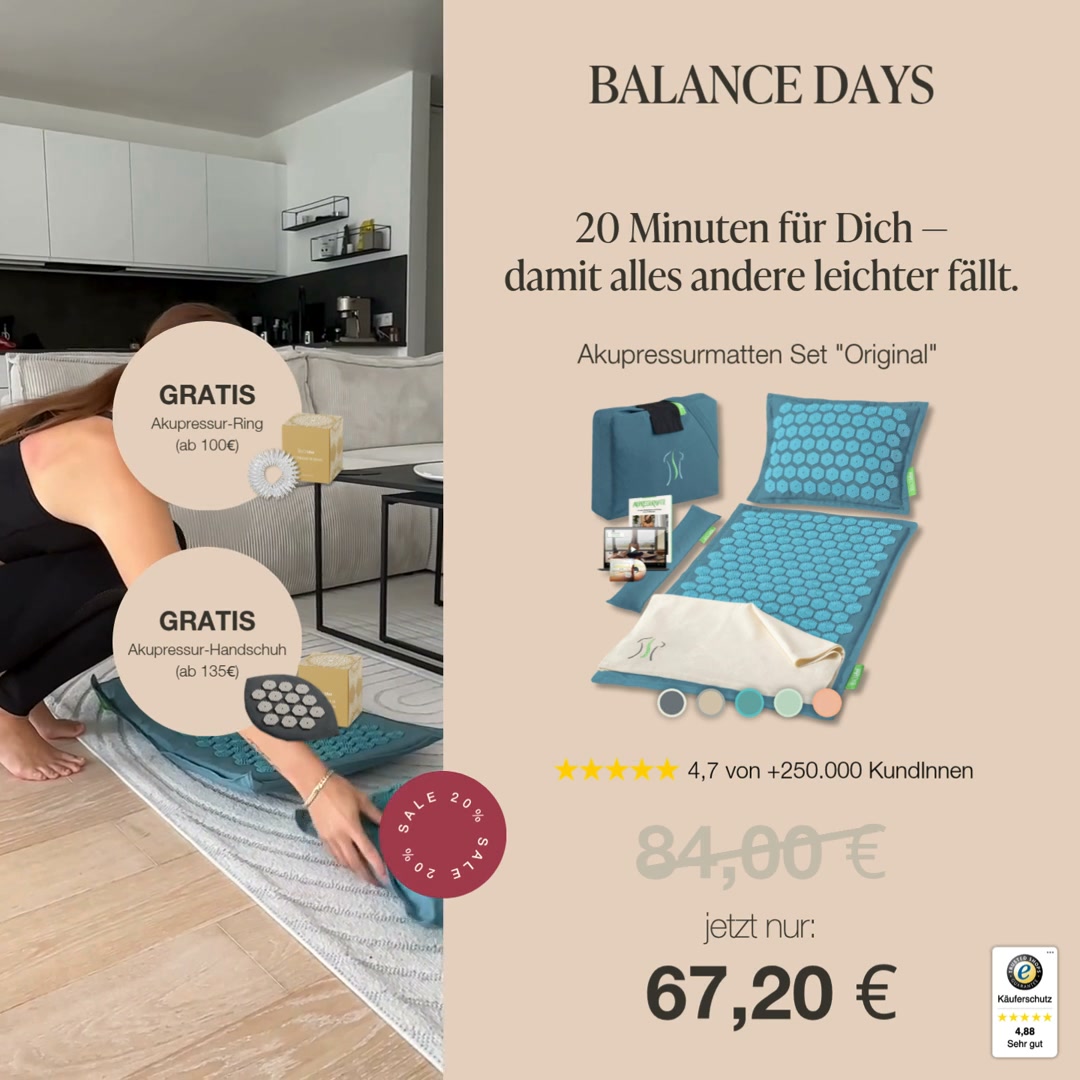 20% Rabatt + GRATIS Geschenke