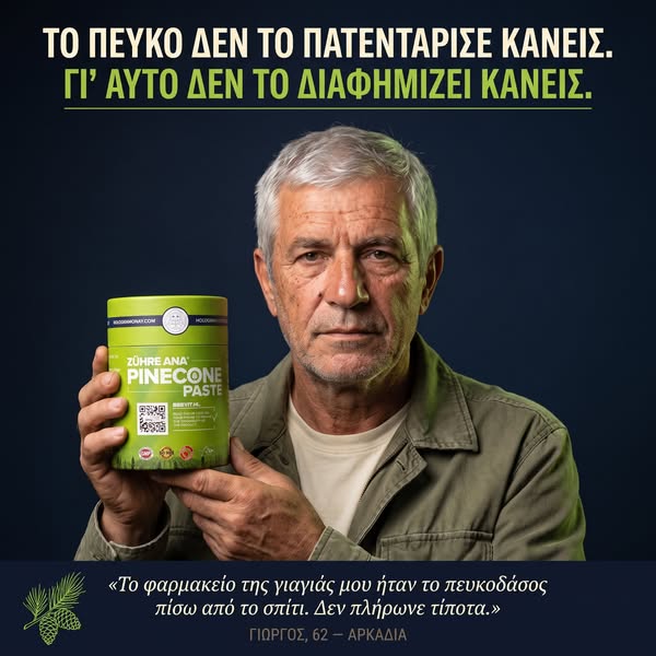 Το πεύκο δεν το πατεντάρισε κανείς. Γι' αυτό δεν το διαφημίζει κανείς.