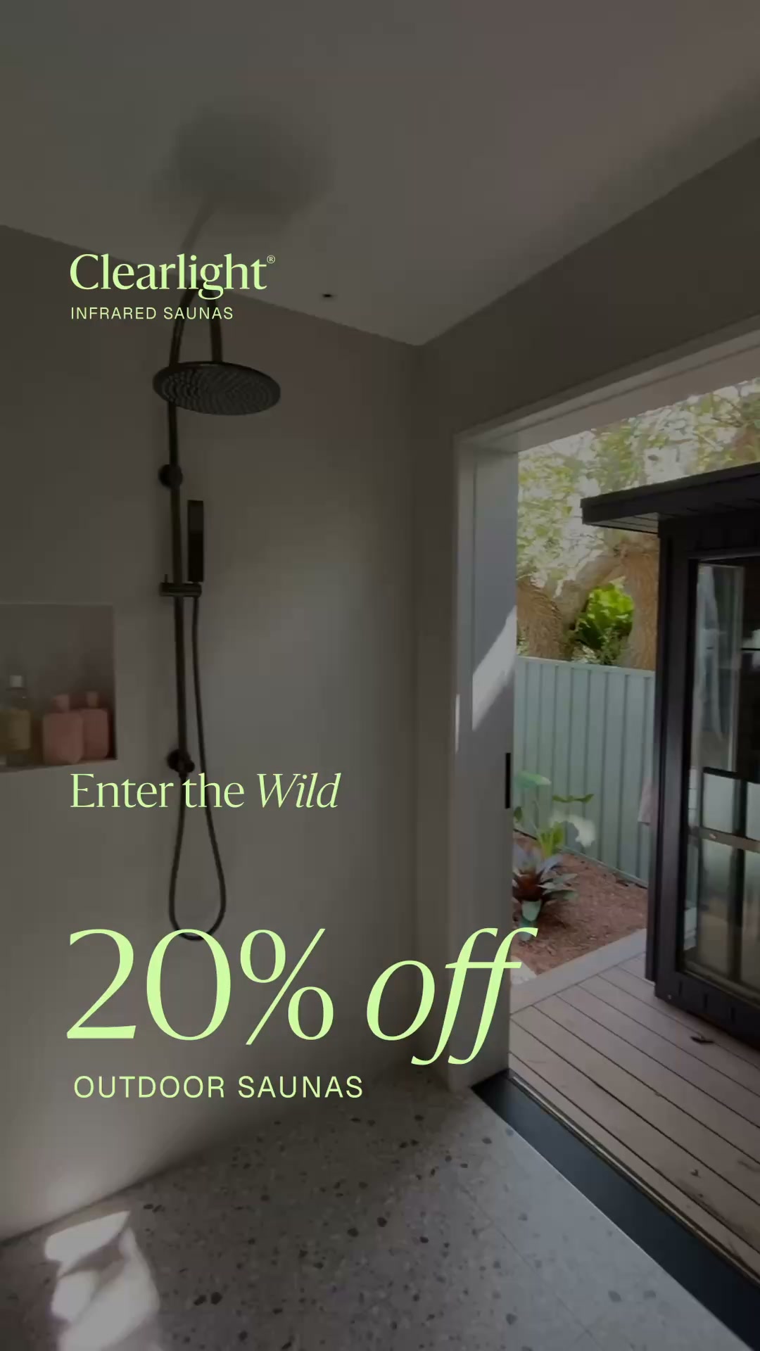 Find the right outdoor sauna