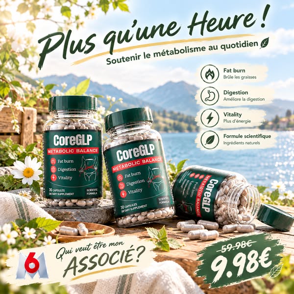 1 gélule par jour. Sans régime strict. Sans complication.