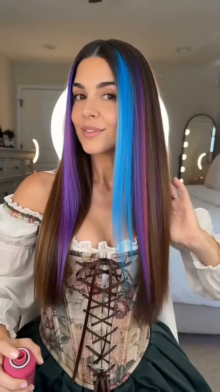 12 Colors Temporary Hair Chalk Set | Washable Party Hair Color