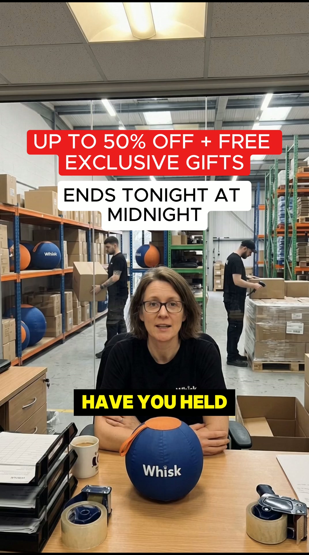 50% Off Ends at Midnight
