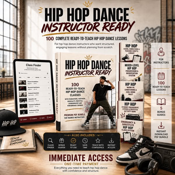 Hip Hop Dance Instructor Ready