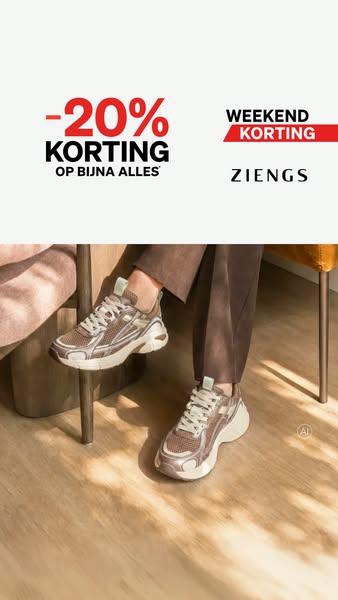 Shop dit weekend met 20% korting*