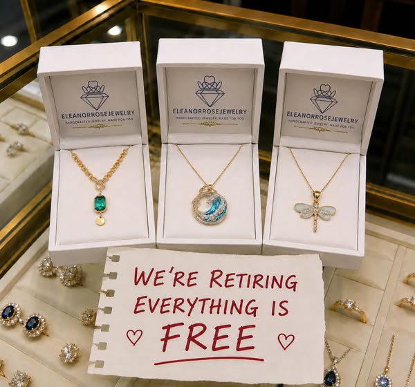 Retirement Sale – Every Handcrafted Piece Is FREE