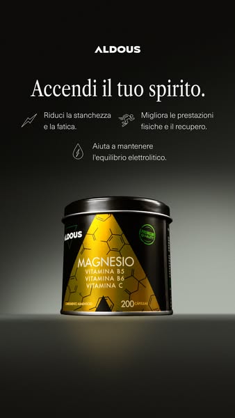 Citrato di magnesio con vitamine | Aldous