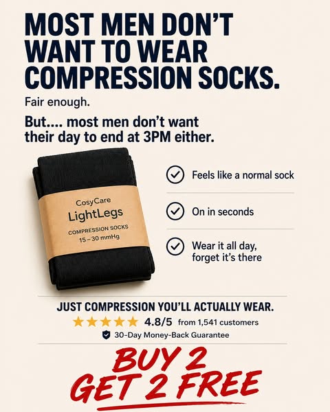 Buy 2, Get 2 Free! LightLeg Compression Socks