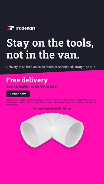 Free Delivery Over £40