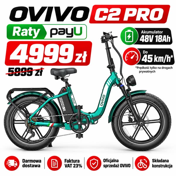 OVIVO C2 Pro – teraz tylko 4999 zł!
