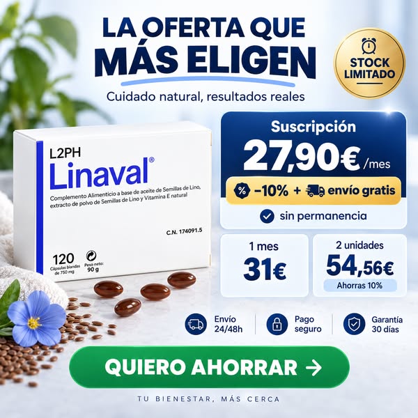 Linaval · 120 cápsulas