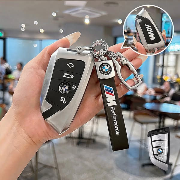 BMW Mechanical Zinc Alloy Key Case