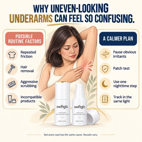 Your Underarms May Need Less