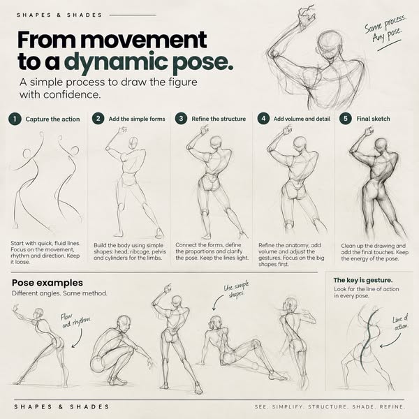Turn Movement Into Dynamic Poses