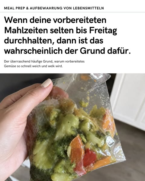 So bleiben deine vorbereiteten Mahlzeiten länger frisch
