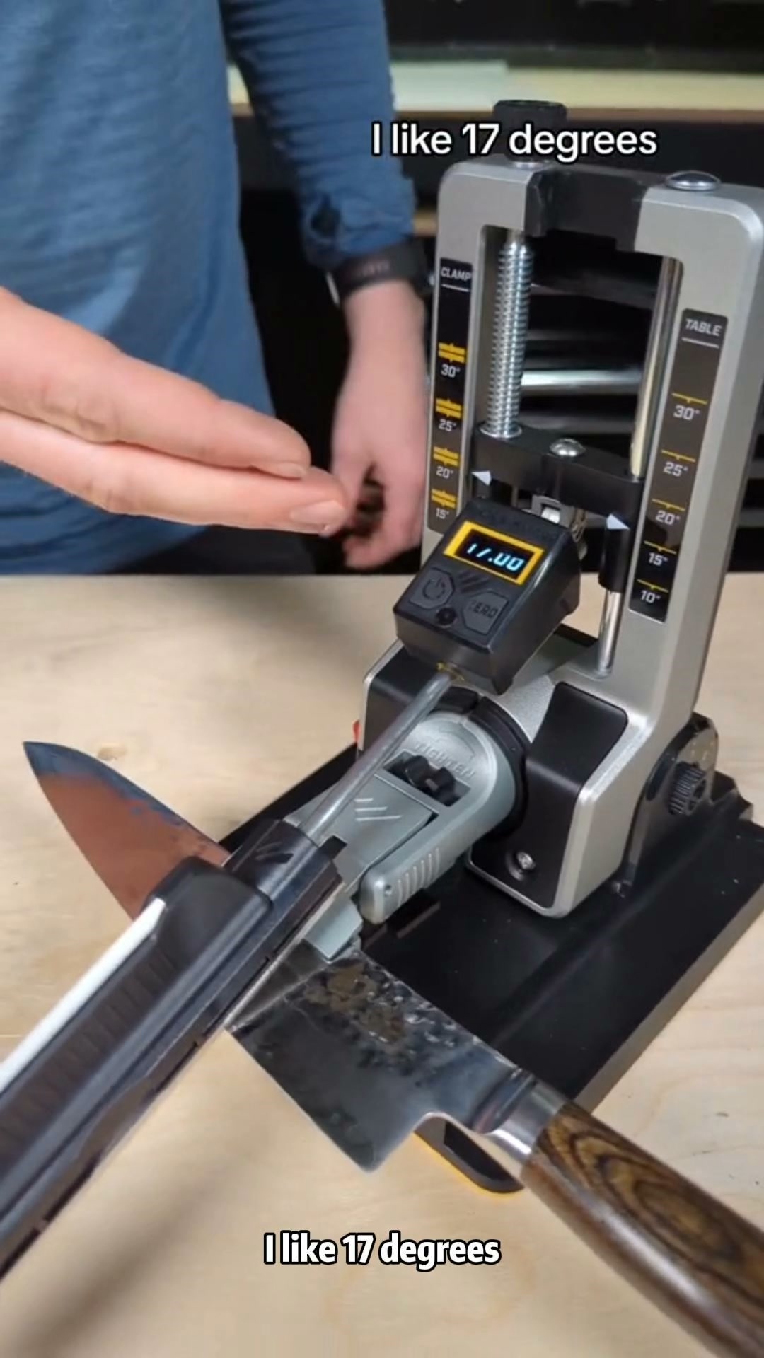 Precision Knife Sharpener – 15°-30° Angle Guide, 10 Grits, Professional Results