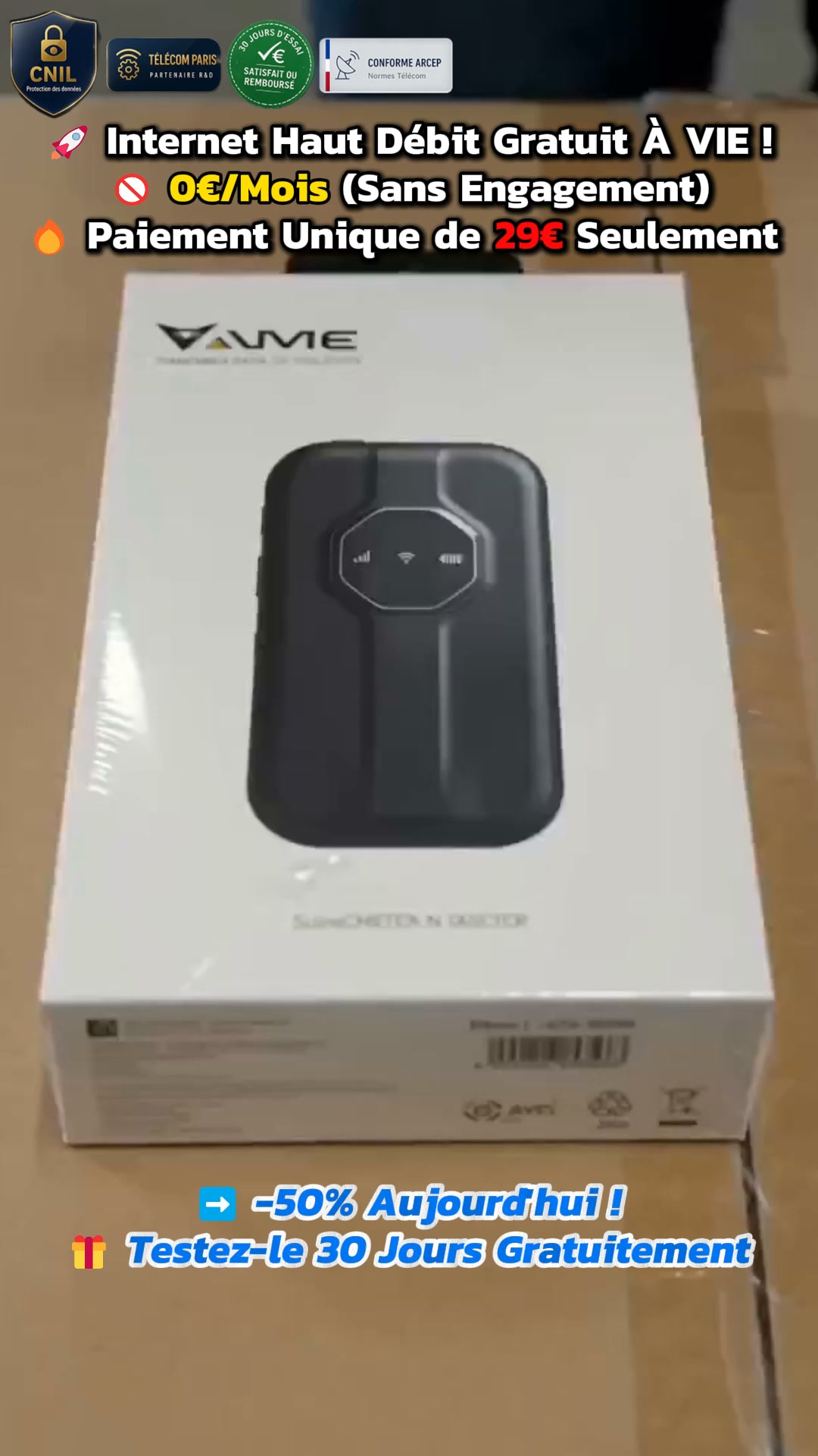 Zéro réseau en vacances ? Ce mini boîtier satellite change tout !