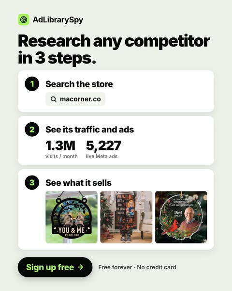 Research any competitor in 3 steps