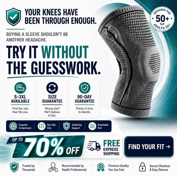 Seniors Everywhere Love These Knee Sleeves