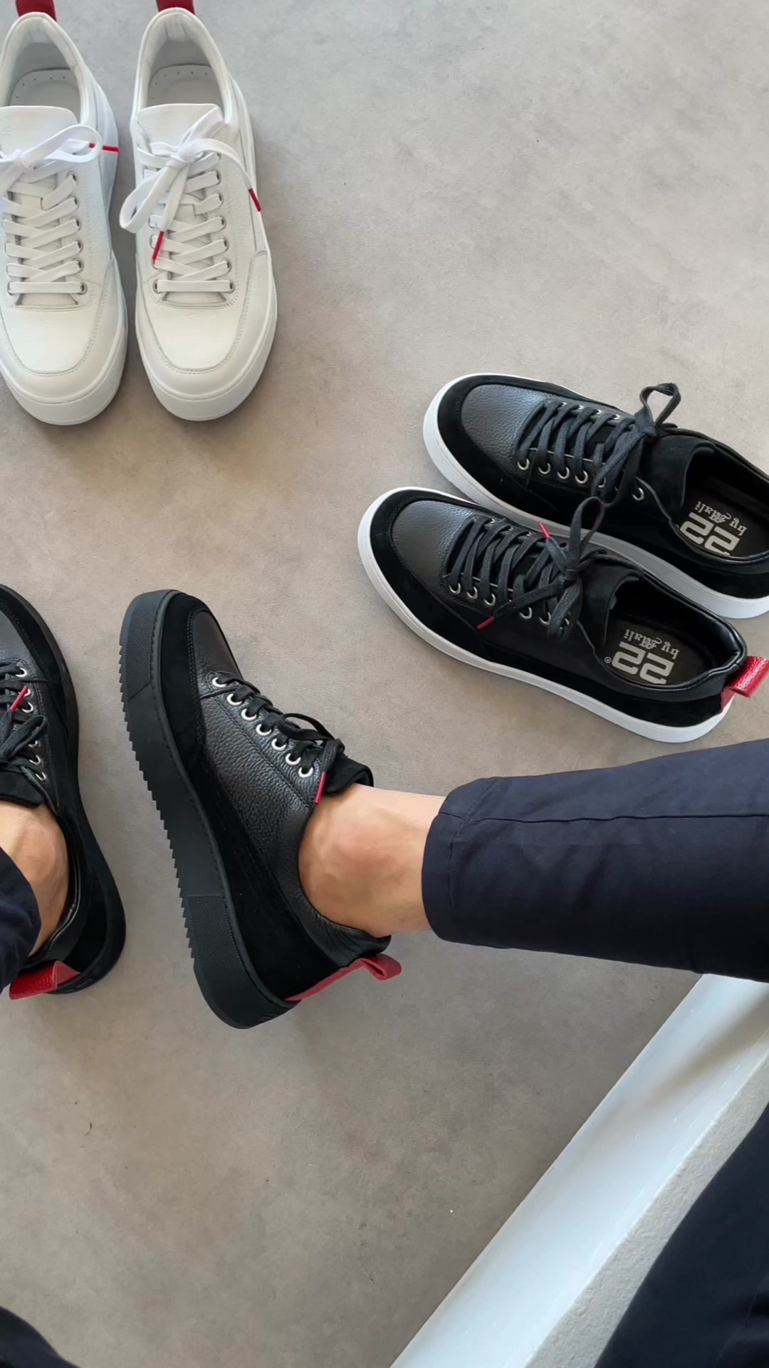 Premium Leather Sneakers for Everyday Style