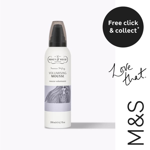 Percy & Reed™ Session Styling Volumising Mousse 200ml