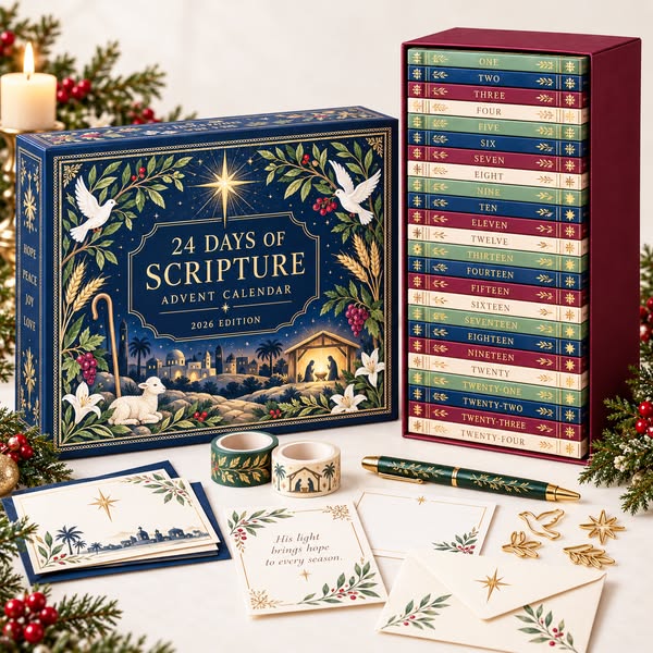 24 Days of Scripture Advent Calendar 2026