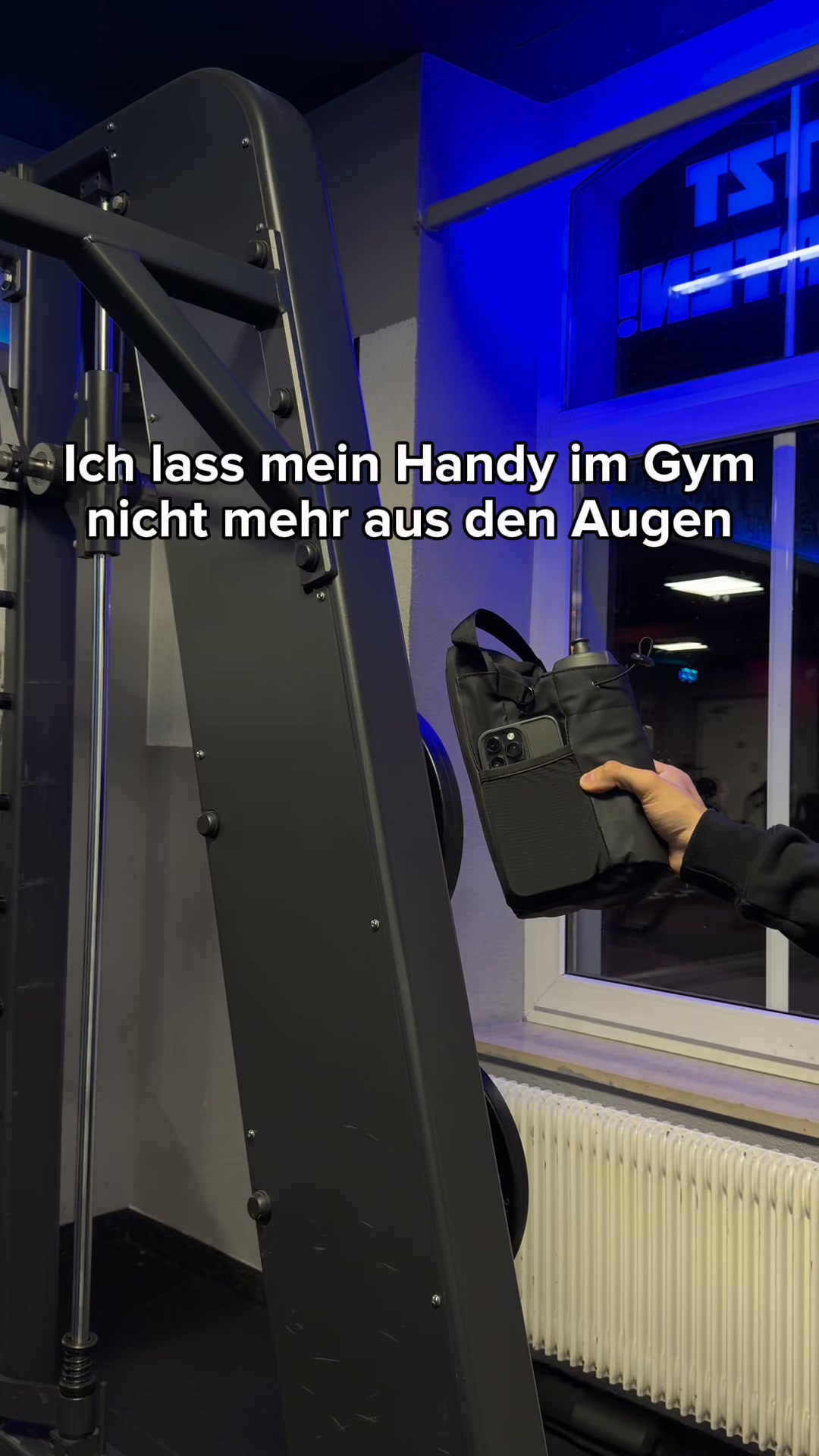 Alles im Blick beim Training.