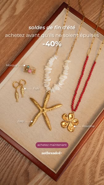 40% : collection de fin d'été