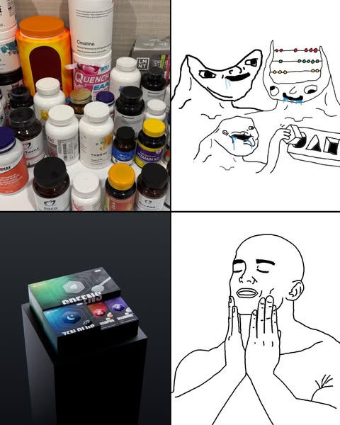 4 formulas. No clutter.