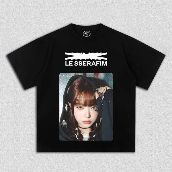 LE SSERAFIM Hong Eunchae TEE