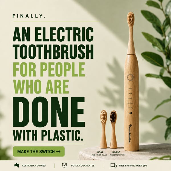 Finally. Electric Without Nylon Bristles.