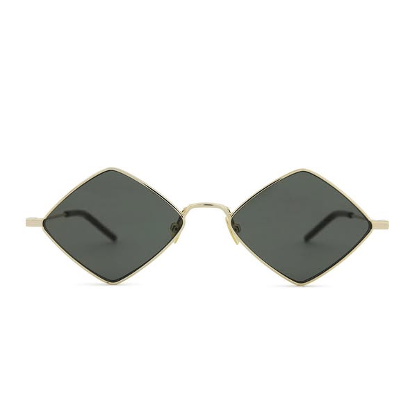 Saint Laurent Occhiali da Sole SL 302 LISA 004 New Wave Oro/Grigio Scuro Unisex