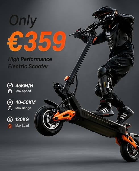 CE-Certified E-Scooter