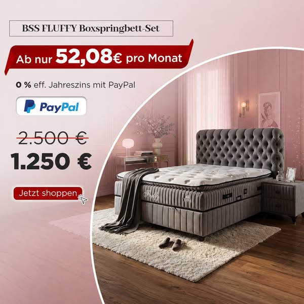 0 % Finanzierung mit PayPal