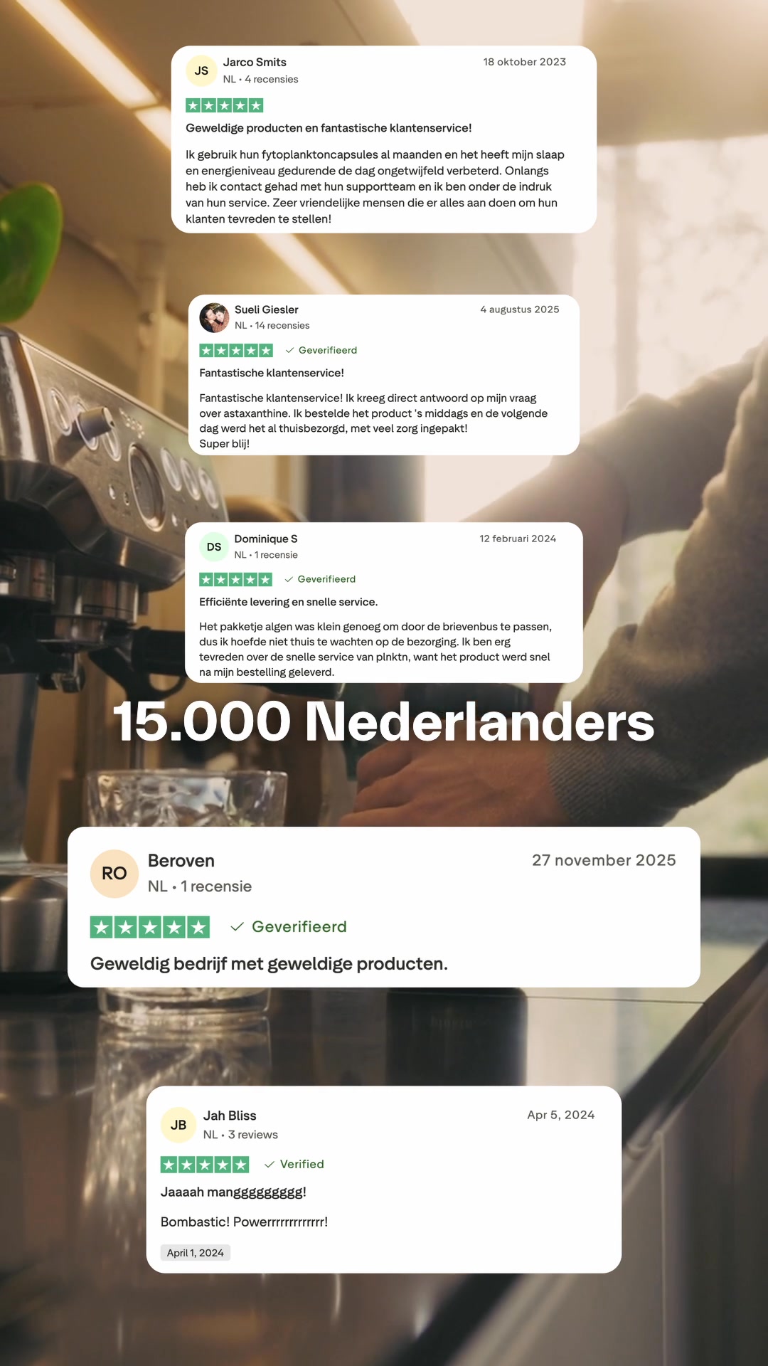 Puur, plantaardig, Europees, zonder omwegen