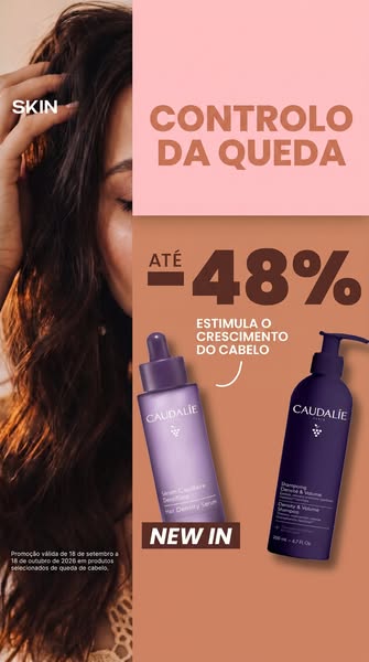 48% em Queda de Cabelo