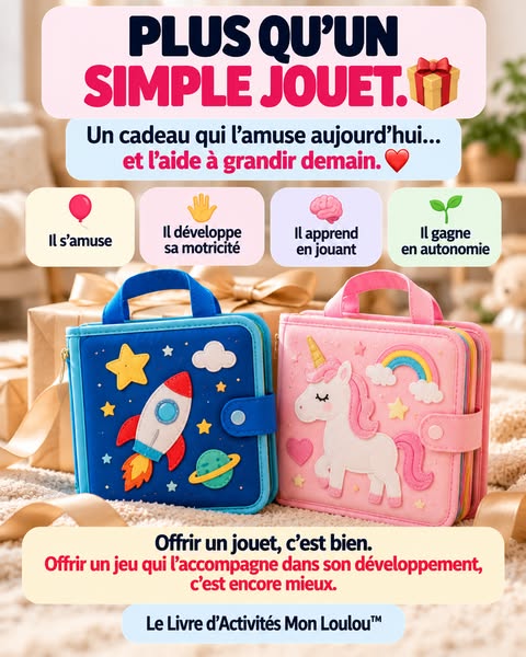 Un cadeau qui l’aide à grandir