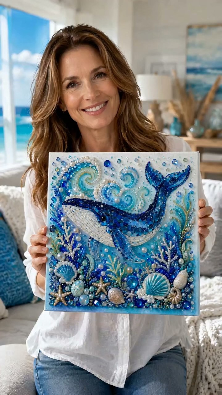 Ocean Theme Pearl Art DIY Kit
