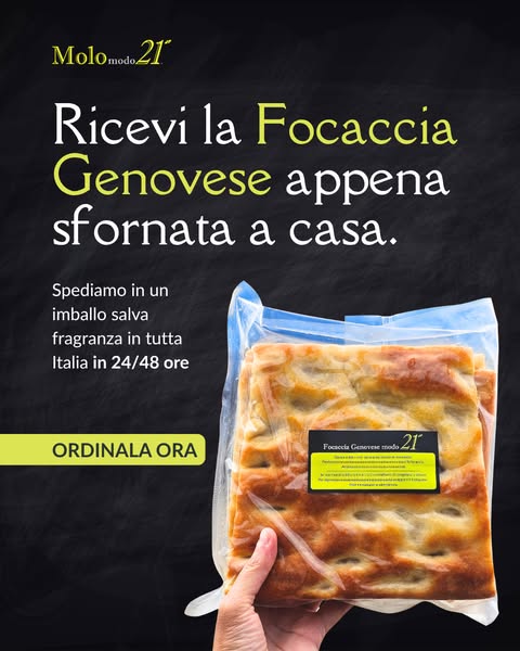 Assaggia la nostra focaccia
