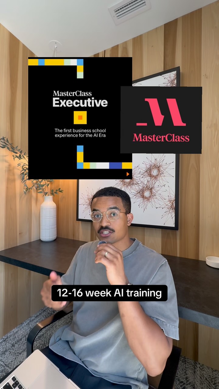 Anúncio de MasterClass