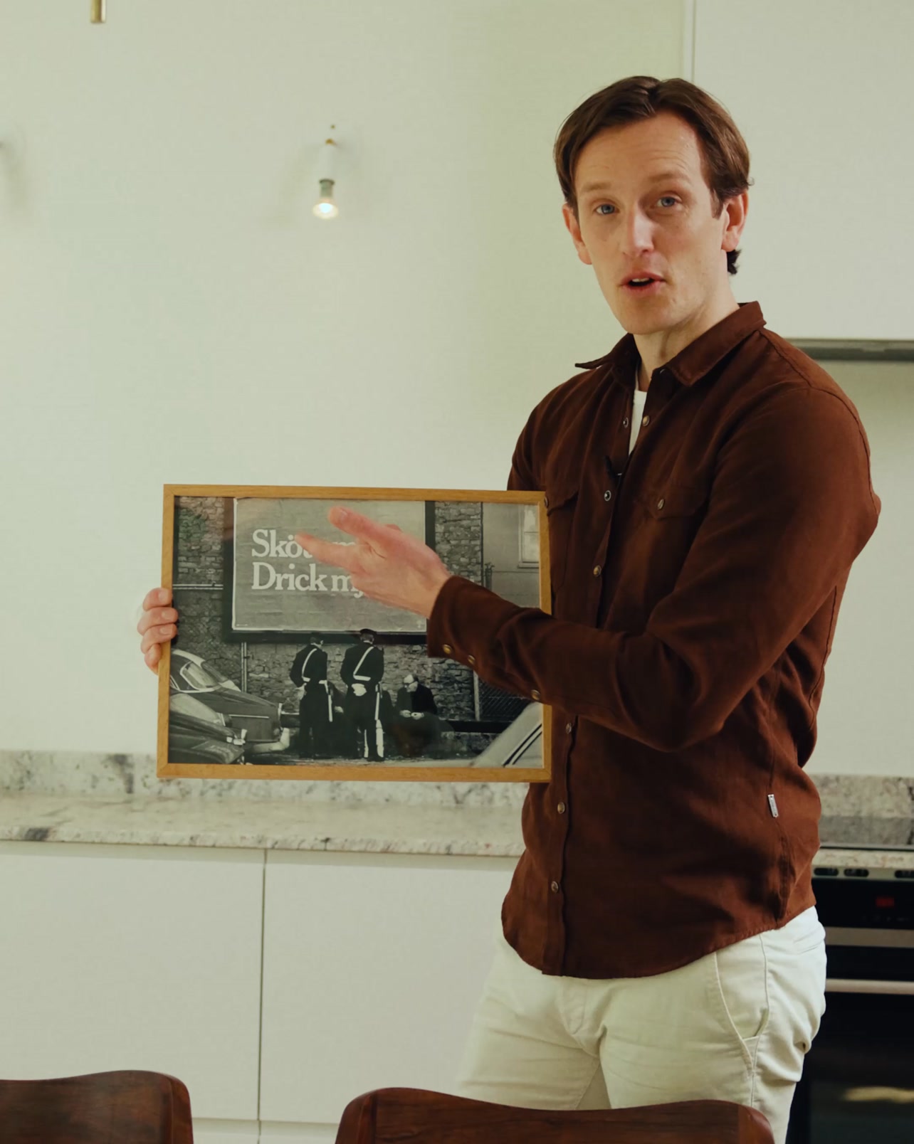 Ikonisk svensk reklamposter från 1970