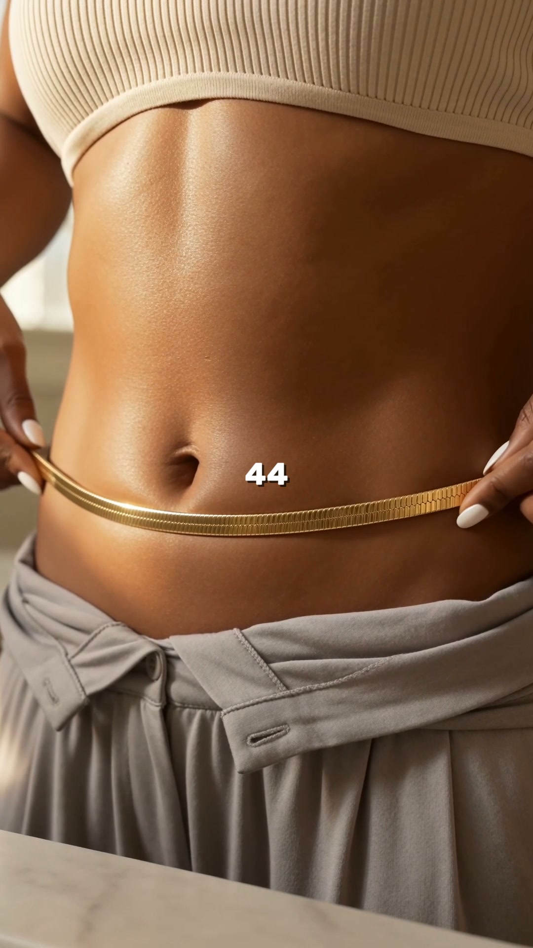 Waist Chains. Like liquid gold.