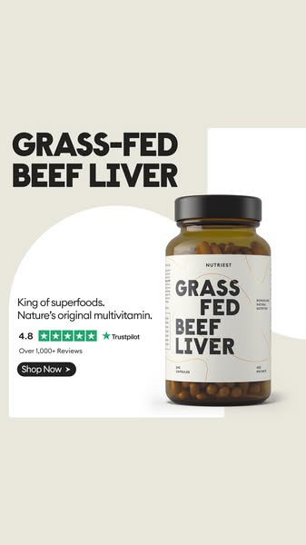 Grass-Fed Beef Liver Capsules