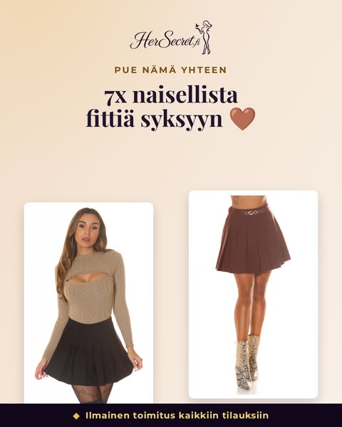 7x naisellista fittiä syksyyn